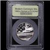 Image 2 : Proof 1992-s Olympic Modern Commem Half Dollar 50c Graded GEM++ Proof Deep Cameo By USCG