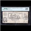 Image 2 : 1861 $20 Confederate Note, T-20 Graded vf20 By PMG