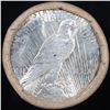 Image 3 : ***Auction Highlight*** AU/BU Slider Shotgun Peace $1 Roll 1923 & P Ends Virtually UNC (fc)