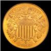 Image 2 : 1866 Two Cent Piece TOP POP! 2c Graded ms66+ RB BY SEGS