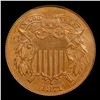 Image 2 : 1871 Two Cent Piece TOP POP! 2c Graded ms66+ BN BY SEGS