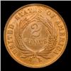 Image 3 : 1871 Two Cent Piece TOP POP! 2c Graded ms66+ BN BY SEGS