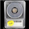 Image 5 : 1862/1 Three Cent Silver FS-301 3cs Graded ms66 BY SEGS