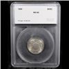 Image 4 : 1869 Shield Nickel 5c Graded ms66 BY SEGS