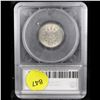 Image 5 : 1869 Shield Nickel 5c Graded ms66 BY SEGS