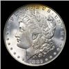 Image 2 : 1882-p Morgan Dollar TOP POP! $1 Graded ms67+ BY SEGS