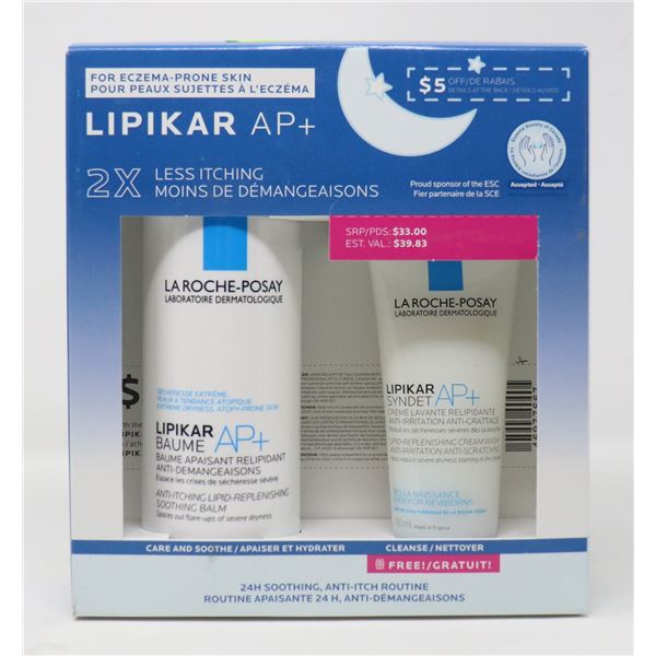 LA ROCHE-POSAY LIPIKAR AP+ PACK INCLUDES