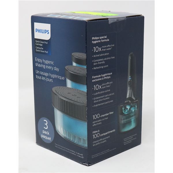 PHILIPS QUICK CLEAN POD CARTRIDGE 3 PACK