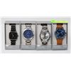 Image 1 : LOT OF 4 ASSORTED TCK QUARTZ ACCURACY WATCHES