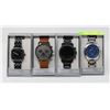 Image 1 : LOT OF 4 ASSORTED TCK QUARTZ ACCURACY WATCHES