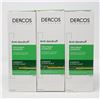Image 1 : 3 BOXES OF DERCOS ANTI-DANDRUFF TREATMENT SHAMPOO