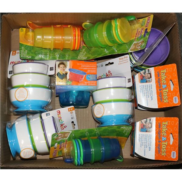 FLAT OF BABY BOWLS