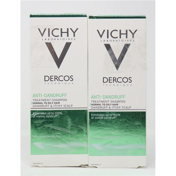 2 BOXES OF VICHY DERCOS ANTI-DANDRUFF TREATMENT