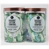 Image 1 : 2 CONTAINERS OF ORGANIC COTTON TAMPONS REGULAR +