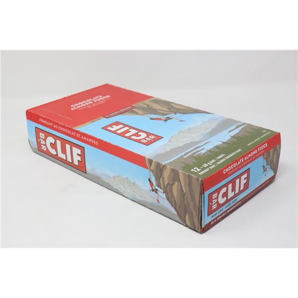 CASE OF CLIF CHOCOLATE ALMOND FUDGE ENERGY BARS