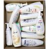 Image 1 : FLAT LOT OF ASSORTED DOVE BODYWASH