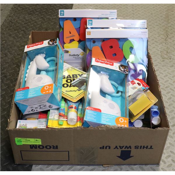 FLAT LOT OF KIDS TOYS, SAFETY & MORE