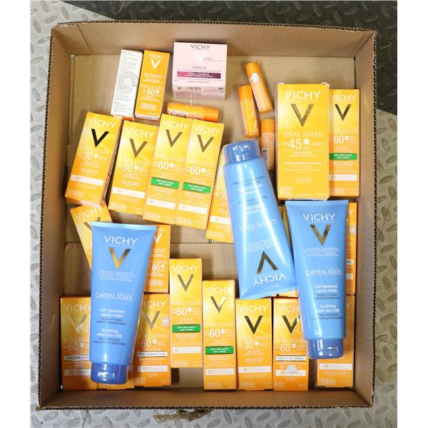 FLAT LOT OF VICHY LOTIONS