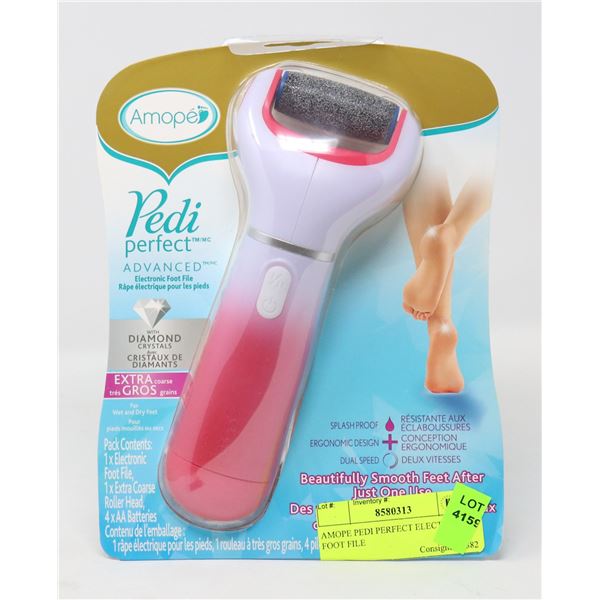 AMOPE PEDI PERFECT ELECTRONIC FOOT FILE