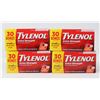 Image 1 : 4 BOXES OF TYLENOL EXTRA STRENGTH