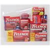 Image 1 : BAG LOT OF ASSORTED TYLENOL PRODUCTS