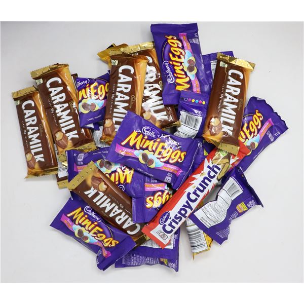 BAG LOT OF BRAND NAME CHOCOLATE