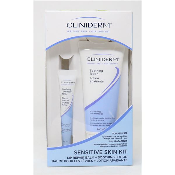 CLINIDERM SENSITIVE SKIN KIT