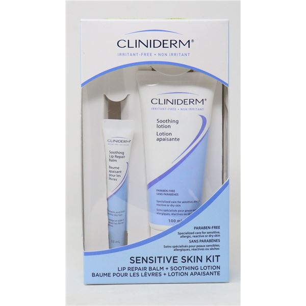CLINIDERM SENSITIVE SKIN KIT