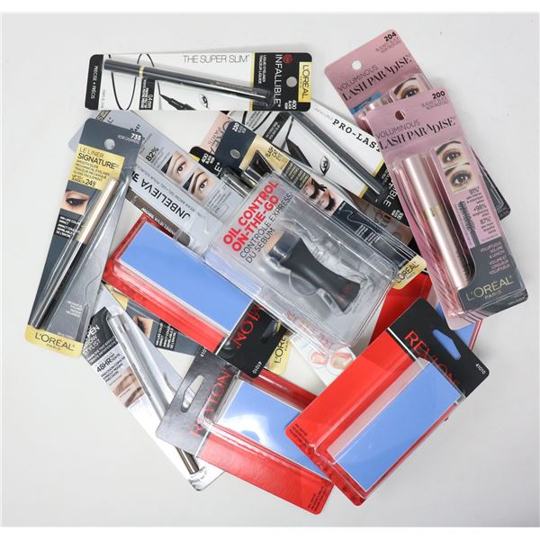 BAG LOT OF ASSORTED MASCARA & MORE
