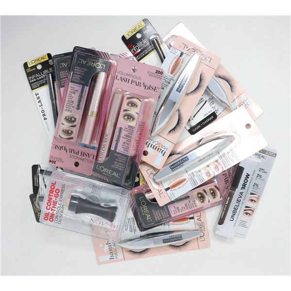 BAG LOT OF MASCARA & OTHER COSMETIC ITEMS