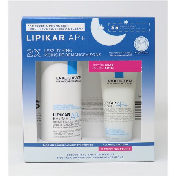 LA ROCHE-POSAY LIPIKAR AP+ PACK INCLUDES
