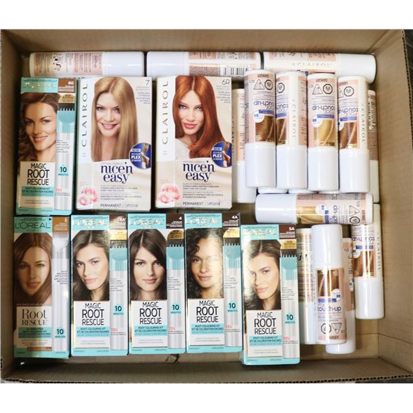 FLAT LOT OF HAIR CARE PRODUCTS