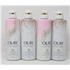Image 1 : 4 BOTTLES OF OLAY BODY WASH 530ML EACH