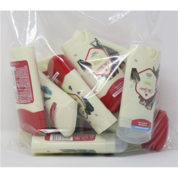 BAG LOT OF OLD SPICE DEODORANT