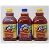 Image 1 : 3 BOTTLES OF MOTTS CLAMATO JUICE