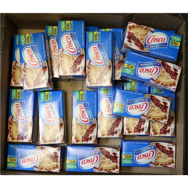FLAT LOT OF CRISCO ALL-VEGETABLE SHORTENING