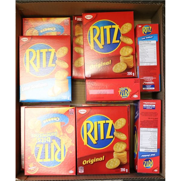 FLAT LOT OF RITZ CRACKERS
