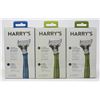Image 1 : LOT OF 3 HARRY'S RAZOR KITS