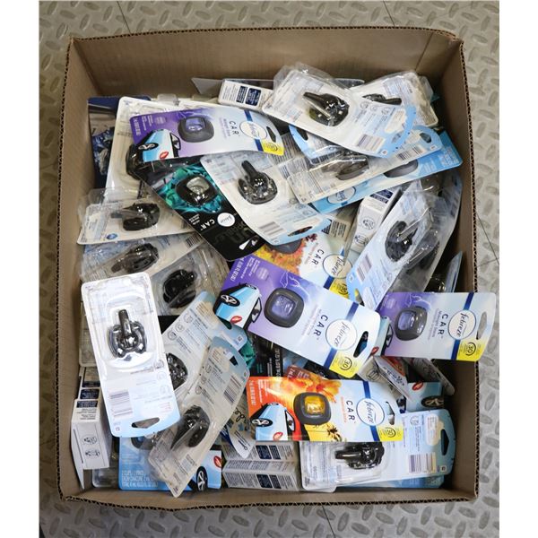 BOX LOT OF ASSORTED CAR AIR FRESHENERS