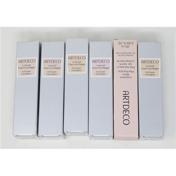 BAG LOT OF ASSORTED ARTDECO ASSORTED LIQUID