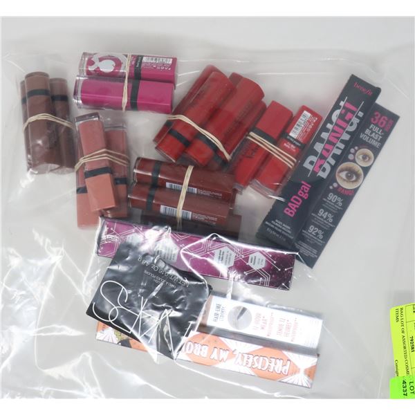 BAG LOT OF ASSORTED COSMETIC ITEMS