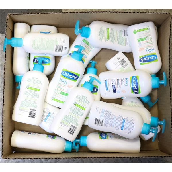 FLAT LOT OF CETAPHIL BABY LOTION