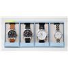 Image 1 : LOT OF 4 ASSORTED TCK QUARTZ ACCURACY WATCHES