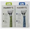 Image 1 : LOT OF 2 HARRY'S RAZORS & HANDLE KITS