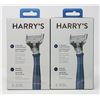 Image 1 : LOT OF 2 HARRY'S RAZORS & HANDLE KITS