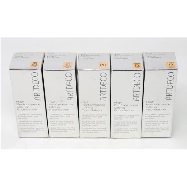 5 BOXES OF ART DECO HIGH PERFORMANCE LIFTING