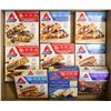 Image 1 : FLAT LOT OF ATKINS SNACK & PROTEIN BARS