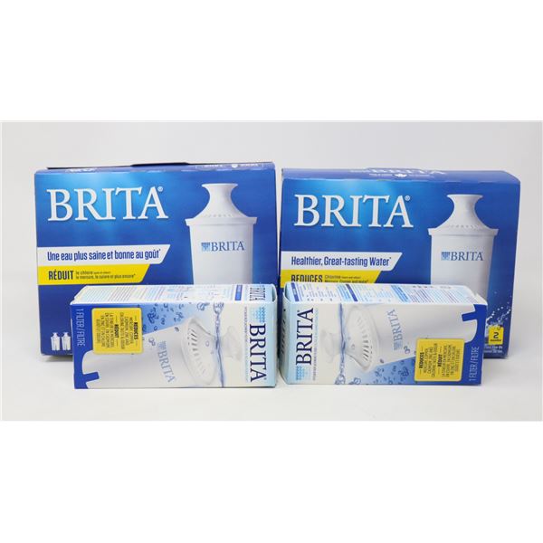 LOT OF 8 BRITA REPLACEMENT FILTERS