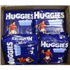 Image 1 : 4 PACKS OF HUGGIES OVERNIGHT DIAPERS