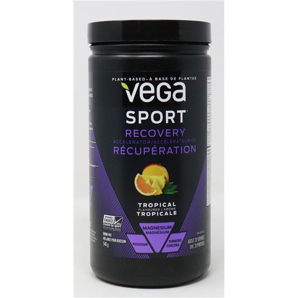 VEGA SPORT RECOVERY TROPICAL FLAVOURED 540G
